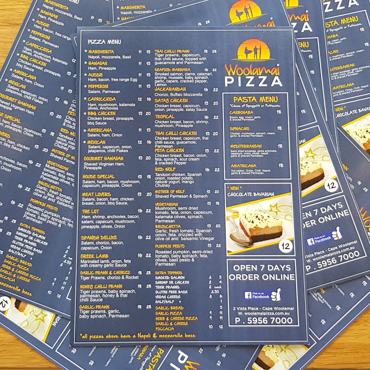 Menu Woolamai Pizza-3